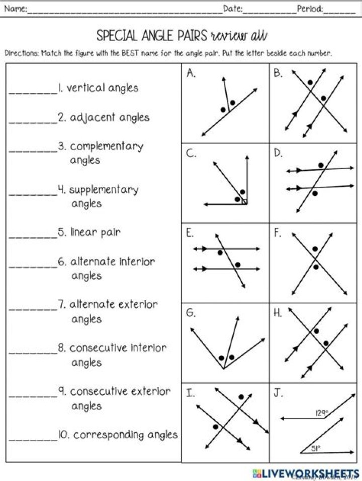 For linear pair angles?