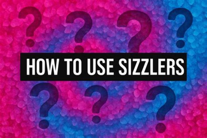 What are scented sizzlers?