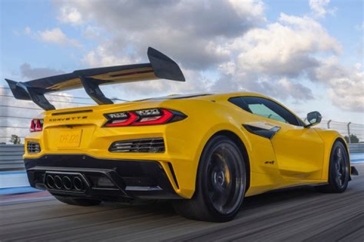 Which corvette has the most horsepower?