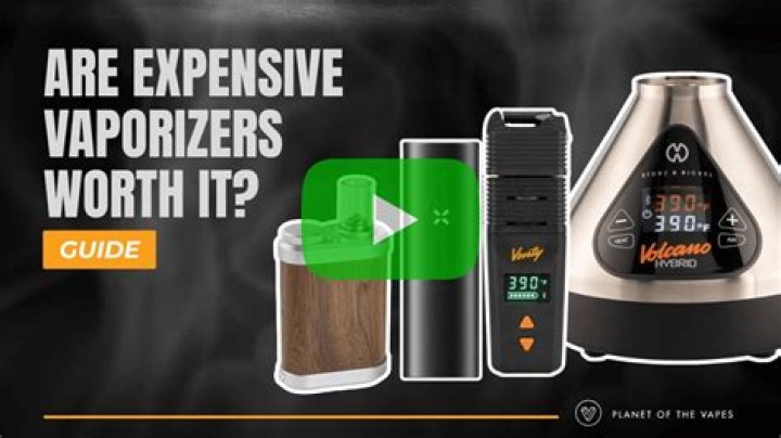 Why are vaporizers so expensive?