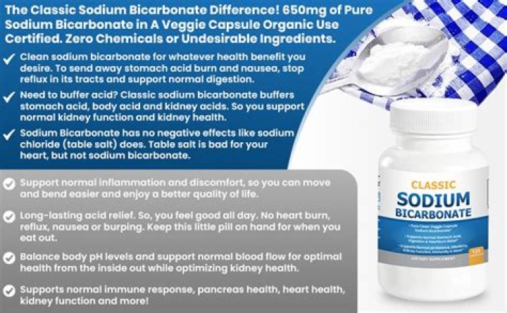 Why is sodium bicarbonate bad for you?